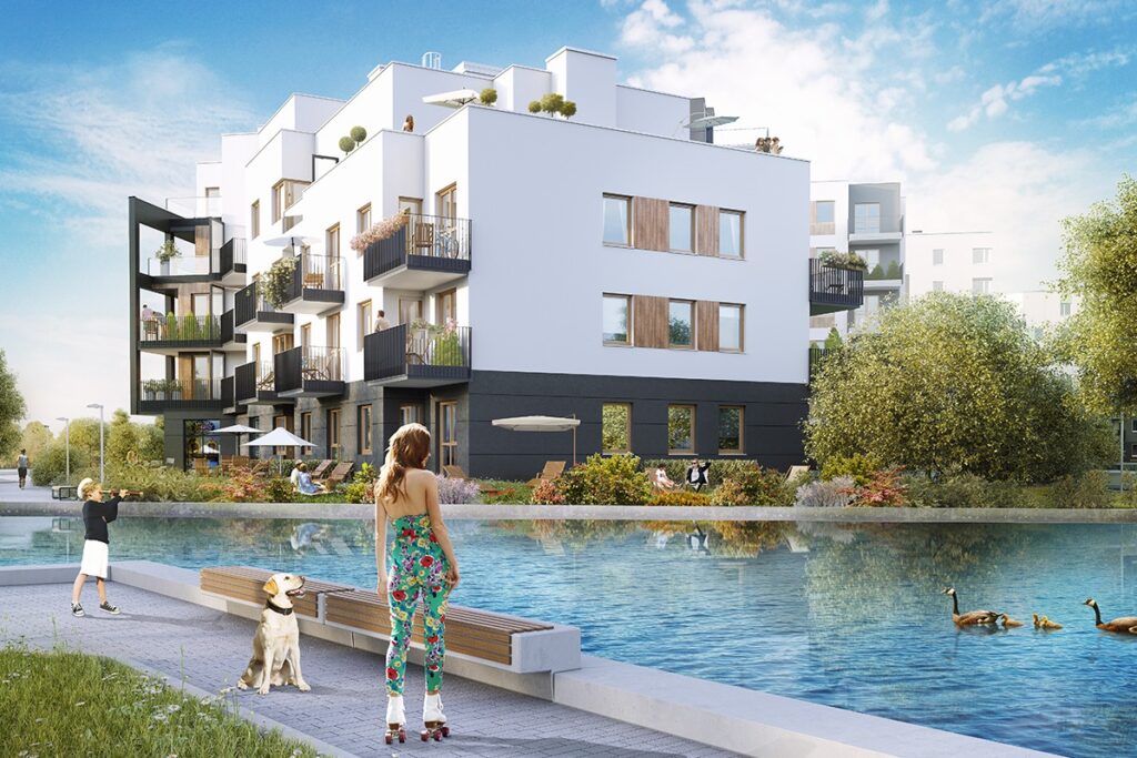 Perfect Space, Nowe inwestycje deweloperskie w Warszawie czemu ich nazwy brzmią obco, Lake Park Apartments